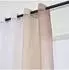 Gardinenbox Modena Ösenschal Voile Farbverlauf vertikal, braun, 2er-Pack (10000183)