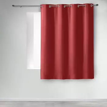 Douceur d'Intérieur Eyelet curtain blackout red