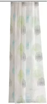 Home Wohnideen Vorhang "RAWLINS" Gr. 1, gr&uuml;n, B:140cm H:145cm, Voile, Polyester, Gardinen, Zugbandschal RAWLINS bedruckt (82567950-1) gr&uuml;n