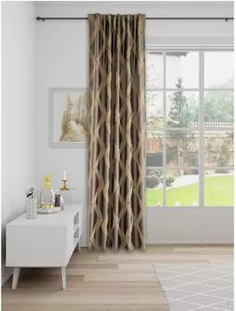 HOMING Vorhang "Marla" Gr. 1, grau (stahlgrau), B:140cm H:245cm, Polyester, Gardinen, Fertigschal (10112220-1) stahlgrau