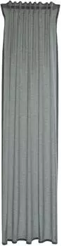 HOMING Vorhang "Faria" Gr. 1, grau (anthrazit), B:140cm H:245cm, Polyester, Gardinen, Fertigschal Faria (92946567-1) anthrazit