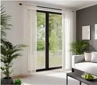 HOMING Gardine "Faria" verdeckte Schlaufen 1 Stk. tlg. Fertigschal