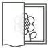 Liedeco Schiebegardine Gr. 1, gelb (lemon), B:60cm H:245cm, Polyester, Gardinen, HxB: 245x60, ohne Paneelwagen (99860850-1) lemon