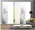 Home Fashion Digitaldruck Pampas grau weiß 5er-Set 60x245 cm