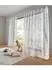 Heine Dekostore weiß-taupe 145x270 cm Polyester