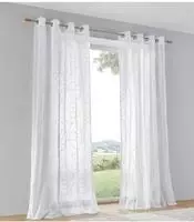 Kutti Vorhang "Jasmin Vorhang" &Ouml;sen 1 Stk. tlg. halbtransparent, leicht und...