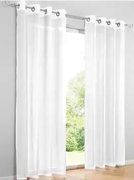 Heine Dekostore weiß 265x140 cm Polyester