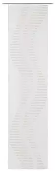 Gözze Flächenvorhang PIERO taupe (BH 60x245 cm) braun