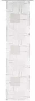 Gözze Flächenvorhang CARTOON silber (BH 60x245 cm) silber