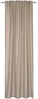 Gözze Fertigvorhang STORMY taupe (BH 140x245 cm) braun