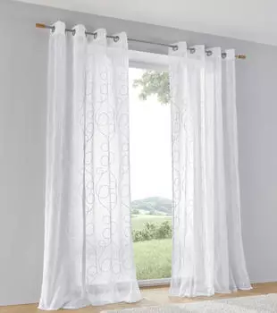 Heine Dekostore weiß 145x135 cm Polyester (37033068)