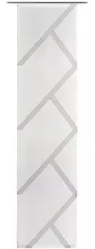 Gözze Flächenvorhang QUAX stein (BH 60x245 cm) grau