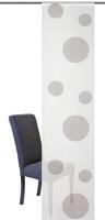 HOME WOHNIDEEN Schiebegardine "Tira" Klettschiene 1 Stk. tlg. HxB: 245x60