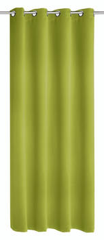 Albani Verdunkelungs-Ösenschal Mia 245x140cm grün