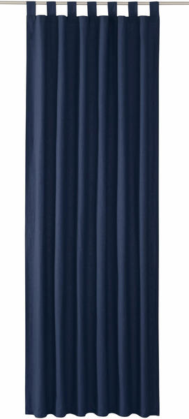 Tom Tailor Vorhang T-Dove mit Schlaufen 250x140cm dunkelblau