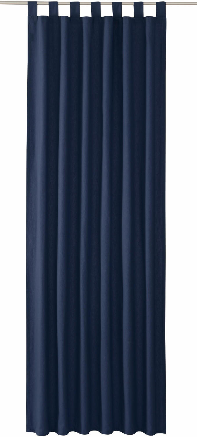 Tom Tailor Vorhang T-Dove mit Schlaufen 250x140cm dunkelblau Erfahrungen  4.6/5 Sternen