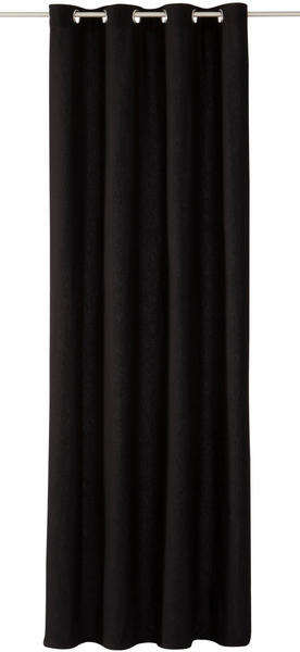 Tom Tailor Vorhang T-Dove mit Ösen 250x140cm schwarz
