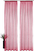 OTTO home Gardine "REGINA, Kr&auml;uselband, 2er-Set, transparent" Kr&auml;uselband 2...