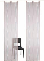 OTTO home Schiebegardine "Dimona, 2er-Set, Schlaufen, transparent,