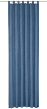 Wirth Vorhang Toco-Uni blau (200x132cm)