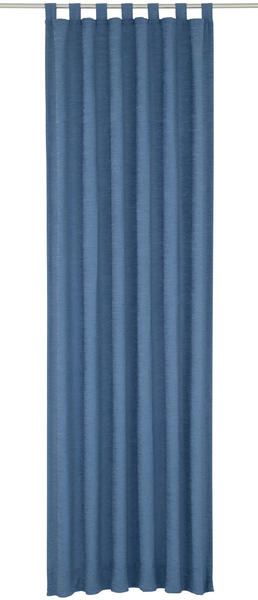 Wirth Vorhang Toco-Uni blau (200x132cm)