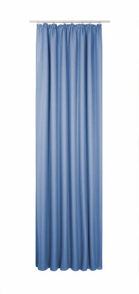 Wirth Sunbone mit Kräuselband 132x145cm blau