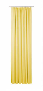 Wirth Sunbone mit Kräuselband 132x145cm gelb