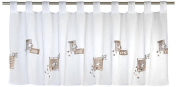 Elbersdrucke Bistrogardine Café 140x48cm