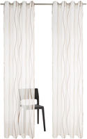 OTTO home Gardine "Dimona" &Ouml;sen 2 Stk. tlg. 2-er Set, transparent, Voile,...