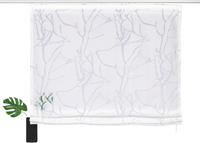 OTTO home Raffrollo "Anna" mit Klettband Halbtransparent, Ausbrenner, Viskose