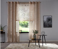 OTTO home Gardine "Anna" &Ouml;sen 1 Stk. tlg. Bestseller, &Auml;ste-Motiv, Viskose,
