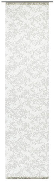 Gardinia Schiebevorhang Rispe 60x245cm weiß-grau