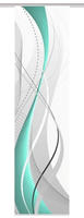 HOME WOHNIDEEN Schiebegardine "CARLISLE" Klettband 1 Stk. tlg. HxB: 245x60,...