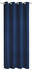 Albani Verdunkelungs-Ösenschal Mia 245x140cm blau