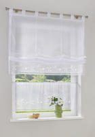 OTTO home Raffrollo "Idaho" mit Schlaufen Transparent, Voile, Polyester