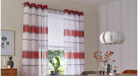 OTTO home Gardine "Jay, &Ouml;sen, transparent, 2er-Set, Querstreifen" &Ouml;sen 2 Stk....