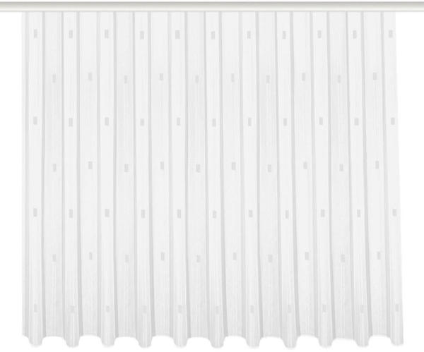 Neusser Collection Scherli-Store 145x450cm weiß