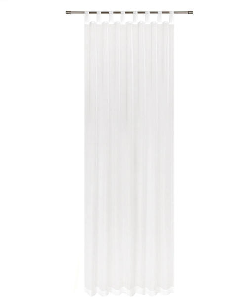Gerster Schlaufenschal 145x225cm weiß/tansparent