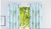 Lüttenhütt Weltkarte 135x175cm mit Kräuselband blau