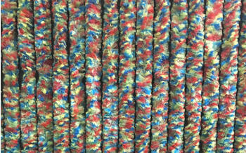 Arisol Chenille Flauschvorhang 200x100cm bunt