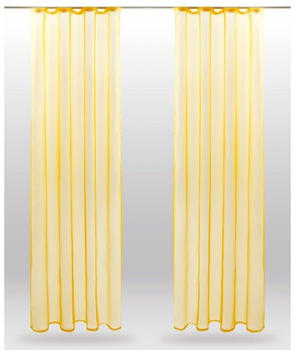 Bestlivings Noella mit Universalband 140x145cm gelb