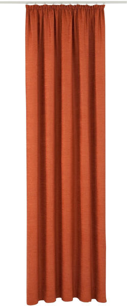 Wirth Vorhang Toco-Uni orange 145x132cm