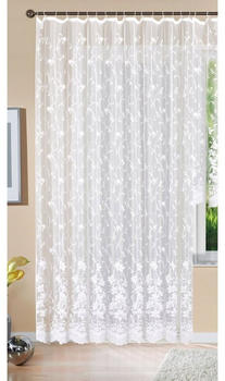 Gardinenbox Jacquard Barock 300x145cm White (13146)