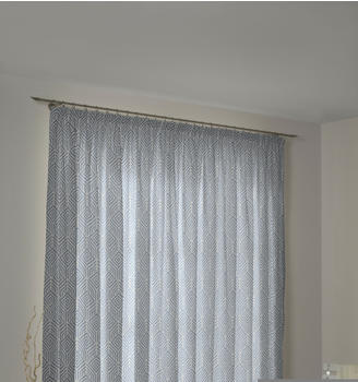 Adam Elements Adam Easy Diamond mit Kräuselband 145x145cm (1 Stück) dunkelblau