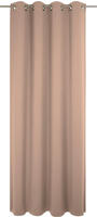 Adam Vorhang "Uni Collection light" &Ouml;sen 1 Stk. tlg. aus 100% Bio-Baumwolle,...
