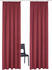 Home Affaire Parry Vorhang 2-Stk. Kräuselband blickdicht monochrom basic 140x145cm bordeaux