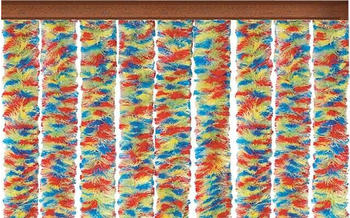 Arisol Flauschvorhang 56x185cm bunt