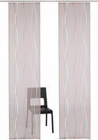 OTTO home Schiebegardine "Dimona" Klettschiene 2 Stk. tlg. 2-er Set,...