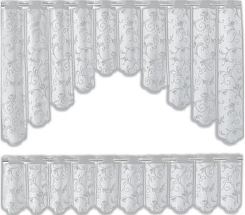 Startex 2er Set Scheibengardine (2344) weiß