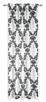 Neusser Collection Dekoschal Ornament 135x245 cm grau